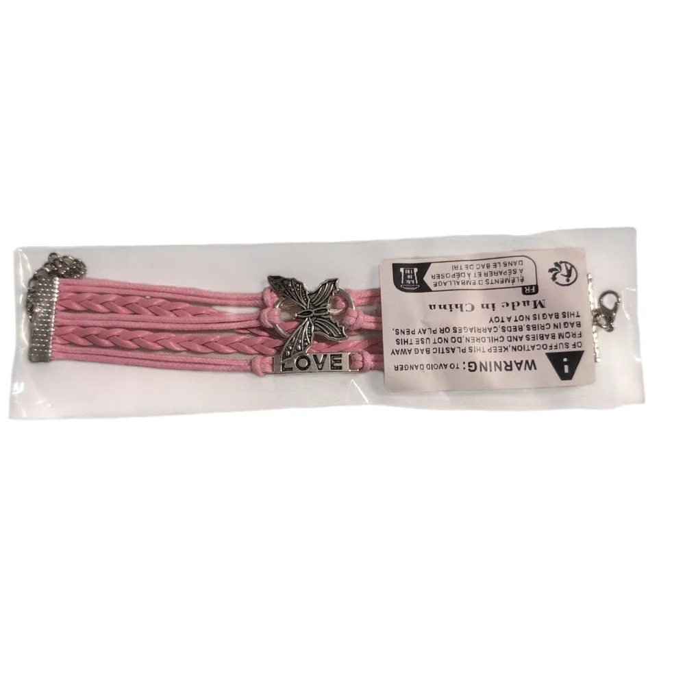 NWT Accessories Bundle Colorful Hair Extensions Sets, Bracelet, Hair Ties